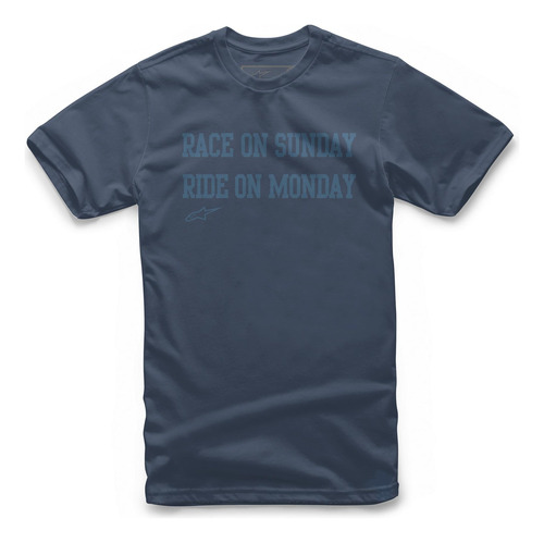 Playera Monday Azl Marino