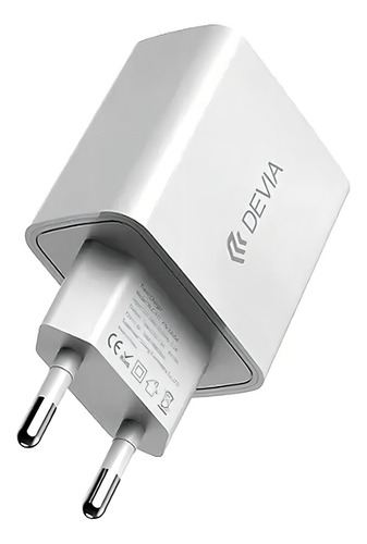 Carregador Devia 2.1 High-speed Usb Usb Carregamento Normal Branco