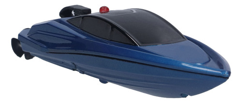Mini Barco De Controle Remoto Azul Com Revestimento Uv E Car