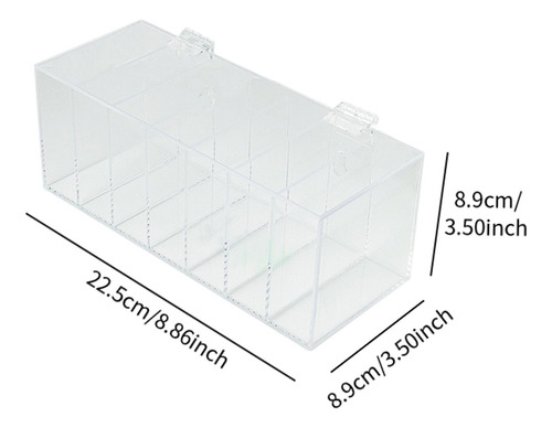 Portarrollos De Pegatinas Transparentes 225 X 89 X 89 Mm