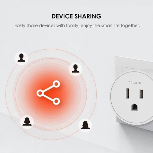 Enchufe Inteligente Compatible Con Alexa Google Assistant X4