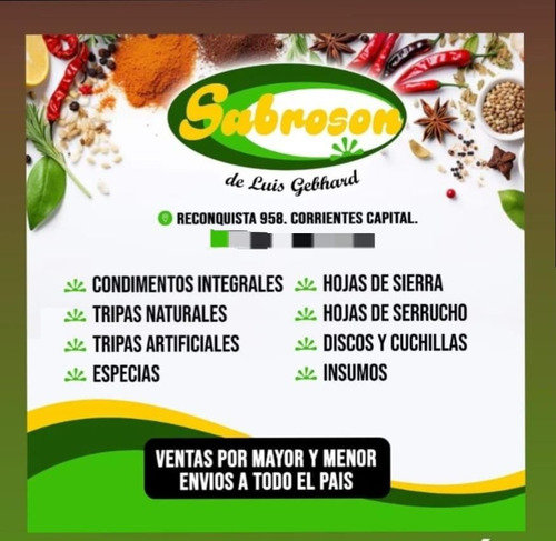 Sabor Carne Asada X 1 K - Excelente Calidad Crapsa
