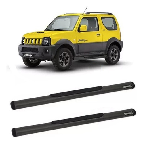 Estribo Oblongo Onix Grafite Suzuki Jimny Ano 2010 Acima