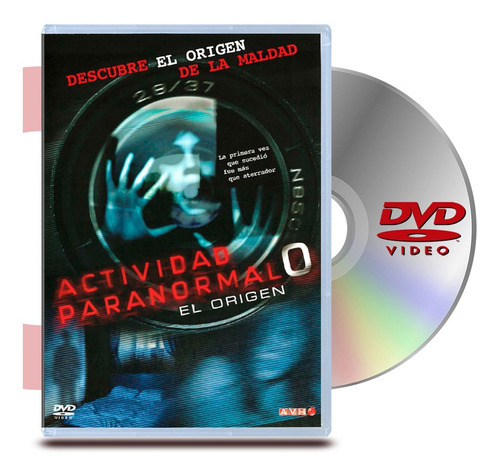 Dvd Actividad Paranormal 0: El Origen