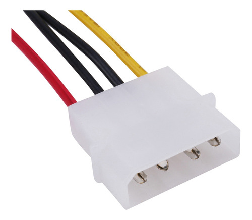 /para Cable Adaptador Power Hembra A Molex Macho, 3x, -fs
