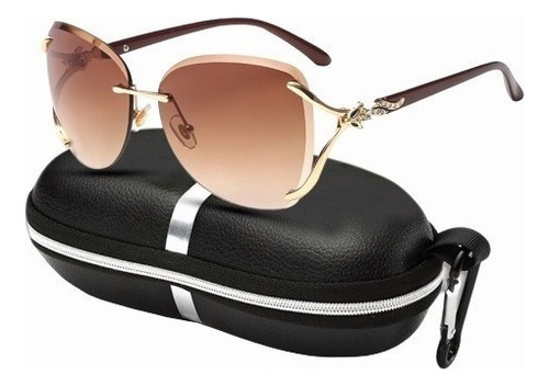 Práctico 2 Piezas Moda Lentes De Sol Fox Frontera Para