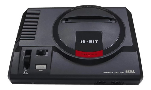 Console Mega Drive +joystick + Cartão Sd Com 22 Jogos