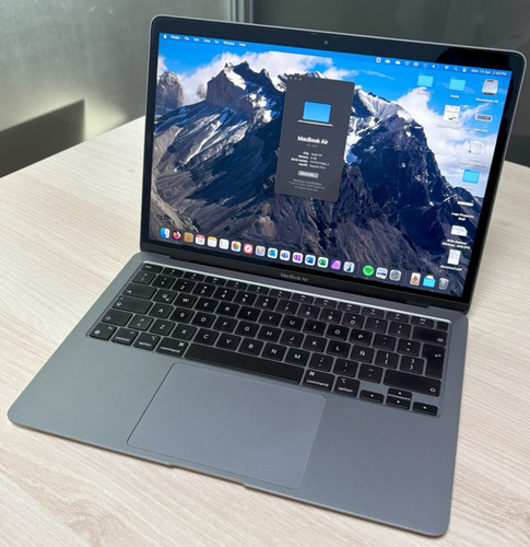 Macbook Air M1 13 Pulgadas 8gb Ram 256ssd Gris (Usado)