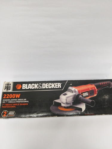 Esmeril Black And Decker De 7  Profesional - 220w