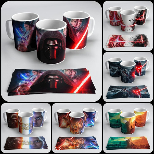 Star Wars Plantillas Sublimación Tazas 