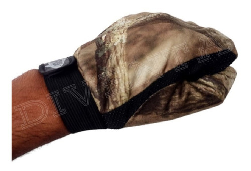 Imagen 2 de 3 de Guante De Pesca Antideslizante Camuflado Promocion Oferta