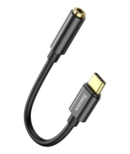 Adaptador Usb Tipo C A Jack 3.5mm Auxiliar Audífonos Baseus