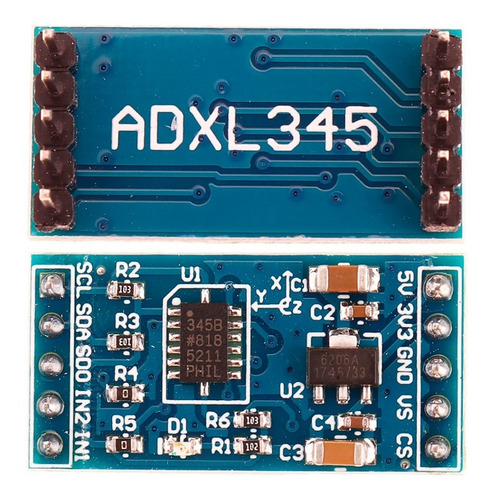 Modulo Acelerometro Adxl345 3 Ejes Spi I2c Digital
