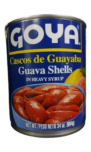 Cascos De Guayaba Goya Grande - 964g