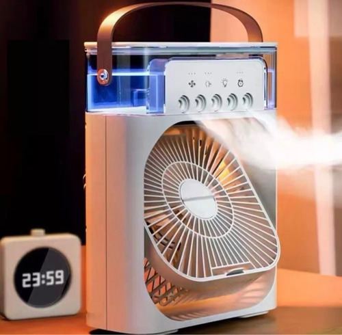 Ventilador Minihumidificador Portátil Para Aire Acondicionad