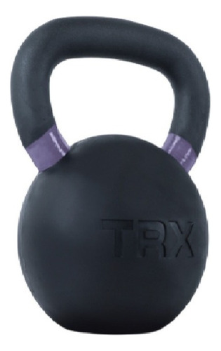 Trx Pesa Rusa Rubber (cubierta De Hule) 6kg Color Negro