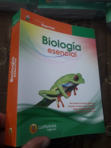 Libro Biología Colección Esencial Lumbreras 