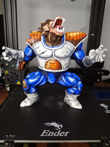 Vegeta Ozaru Dragon Ball Z Impresion 3d