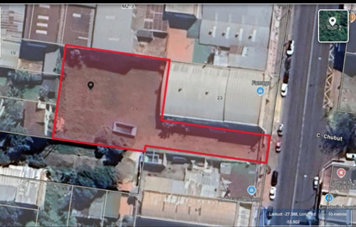 Lote Sobre Avenida Comercial. Importantes Dimeciones 1700m2. Salida A Dos Calles Av.uruguay Y Chubut