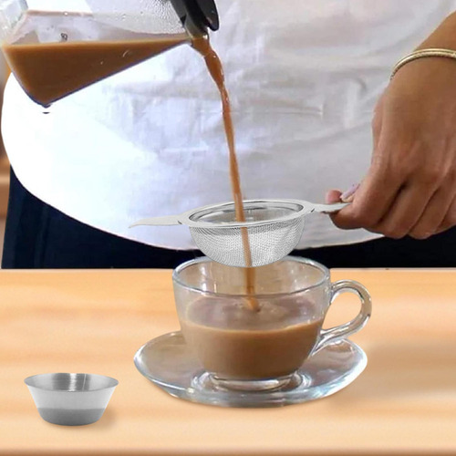 Coador De Chá De Malha Fina Infusor De Chá De Malha Fina