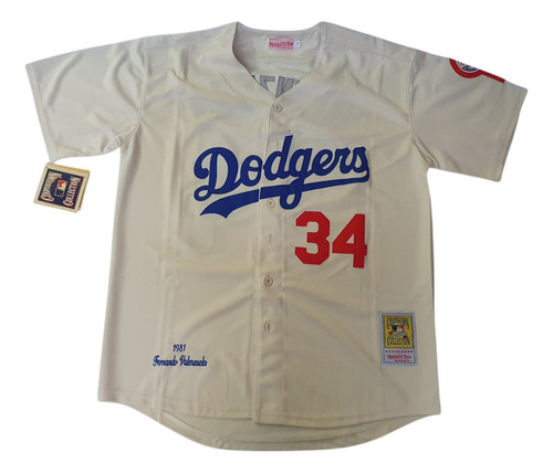 Jersey Los Angeles Dodgers Fernando Valenzuela 1981 The Embr