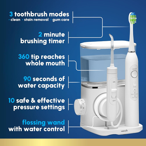 Waterpik Sensonic Complete Care Seda Dental Y Recargador...