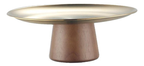 Plato De Postre, Plato De Servicio, Acero 23cmx8cm