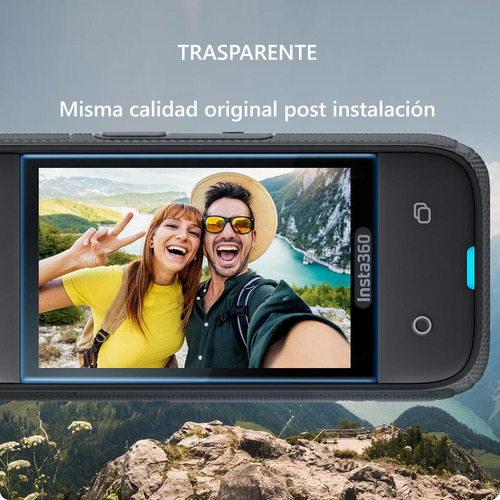 Vidrio Templado Film Protector Spigen Glas.tr Slim Para Camara Insta 360 X4 - Pack X 2