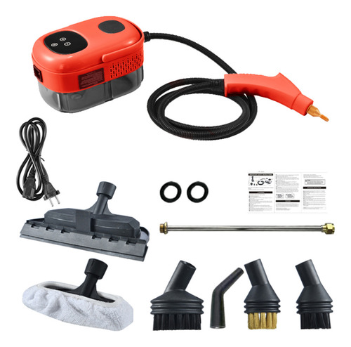 Limpador A Vapor De Alta Pressão De 2500w Com Tanque De Vapo