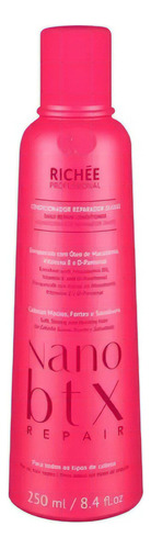  Shampoo, Acondicionador, Máscara Nano Btx 250ml Richée Nano Acondicionador