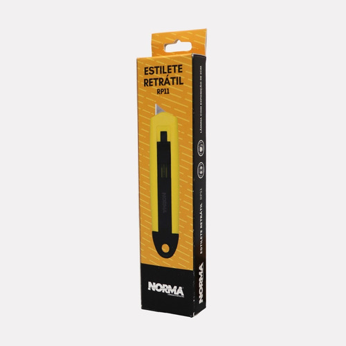 Estilete De Segurança Retrátil Norma Rp11 Profissional Norma