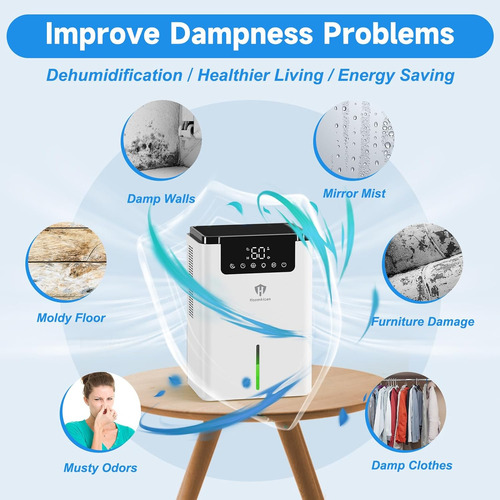 Dehumidifier For Bedroom, 68 Oz Dehumidifiers For Home ...