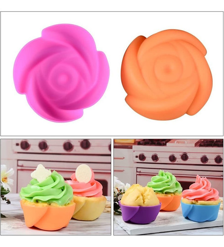 Pack De Moldes Caketime, De Silicona, Para Hornear, X24pzs