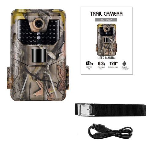 Trampa Hc900a 44 Ir Led De La Cámara Del Rastro De La Fauna