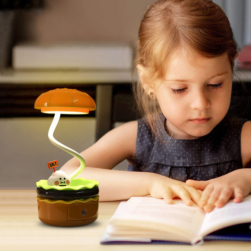 Q Hamburger Rechargeable Led Table Lamp Small Table Lam 7003