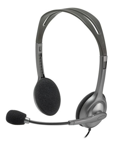 Imagen 1 de 3 de Auriculares Logitech H111 gris