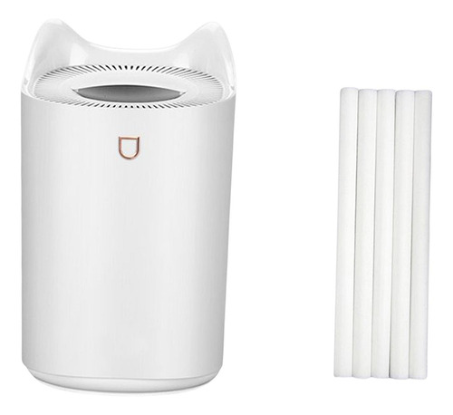 Air Humidifier Essential Diffuser Oil Led Night Light Branco