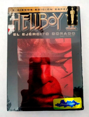 Imagen 1 de 6 de Hellboy Ii 2 Ejército Dorado Dvd Slipcover Lenticular