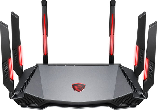 Router Gaming Msi Radix Axe6600 Wifi 6e Tri-band Rápido