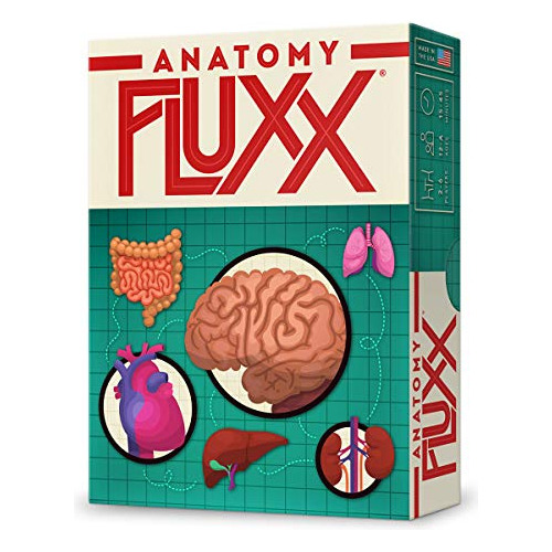 Looney Labs Anatomía Flux Card Juego - Juegos De Cartas Para