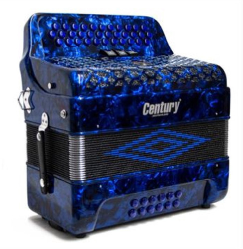 Century Acordeon Fa 34 Botones 12 Bajos 3 Reg. C3412faa Full