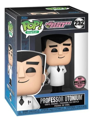 Funko Pop Professor Utonium Nft #232 The Powerpuff Girls