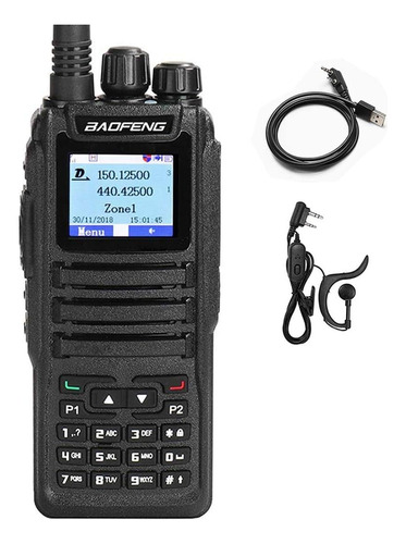 Dm-1701 Dual Band Dual Time Slot Dmr/analog Two Way Radio