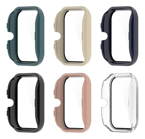 Funda Protectora De Reloj Blanca Marfil Para Amazfit Gts4 Mi