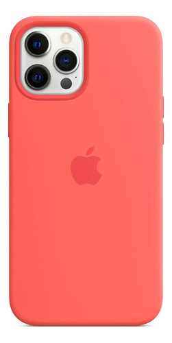 Capa De Telefone Apple iPhone 12 Pro Max De Silicone Com Ros