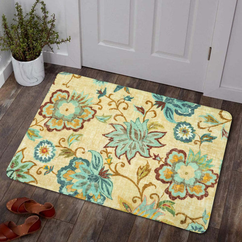 Lahome Collection - Alfombra Floral Moderna De 2 X 3 Pies, A