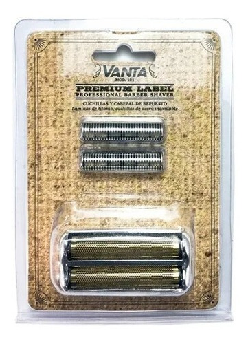 Repuesto Afeitadora Shaver Vanta Premium Cromo Mod 101