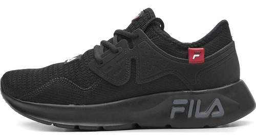 Tenis Fila Men Shoes Iconic Preto/vermelho Ref. 943939