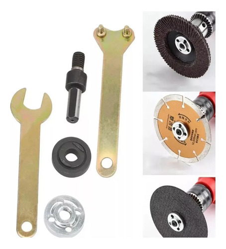 Adaptador Taladro A Esmeriladora Amoladora Angular 10mm