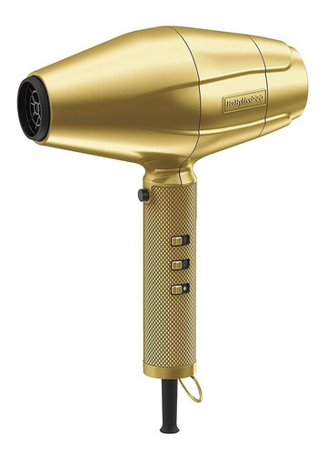 Babyliss Pro Secadora Goldfx 1875w Turbo Alto Rendimiento Color Dorado